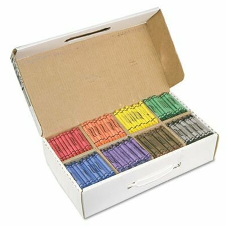 DIXON TICONDEROGA Prang, Crayons Made With Soy, 800PK 32350